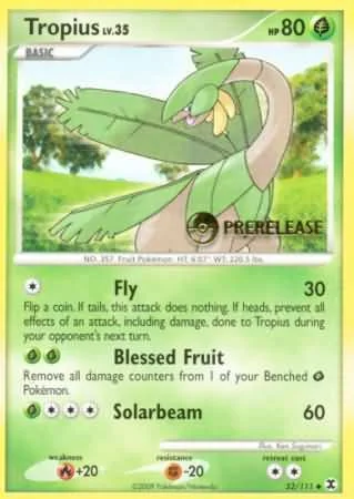 Tropius — Rising Rivals Promos