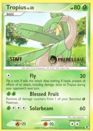 Tropius — Rising Rivals Promos