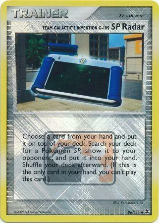 Team Galactic's Invention G-109 SP Radar — League Promos