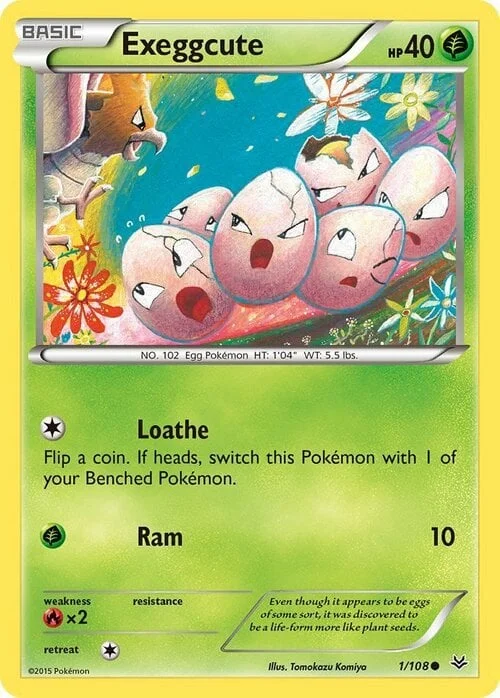 Exeggcute — Roaring Skies