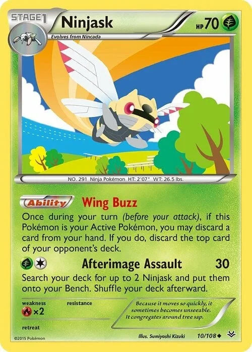 Ninjask — Roaring Skies