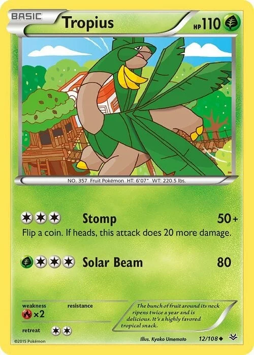 Tropius — Roaring Skies