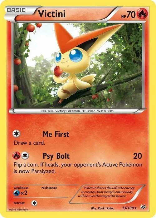 Victini — Roaring Skies