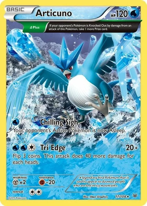 Articuno — Roaring Skies