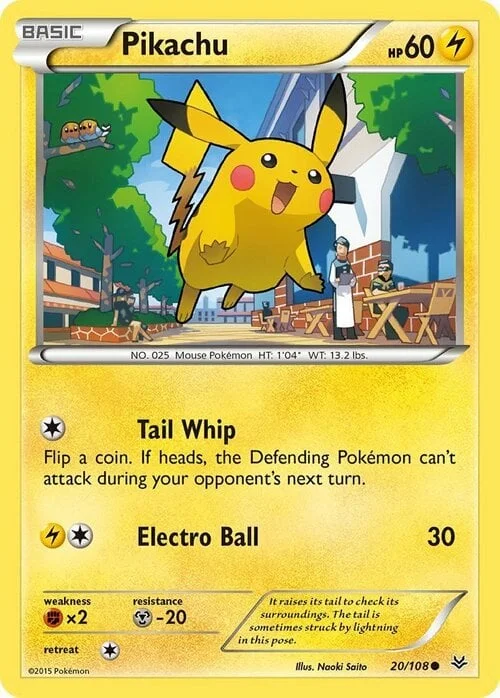 Pikachu — Roaring Skies