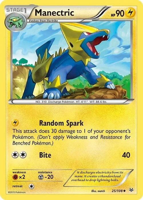 Manectric — Roaring Skies