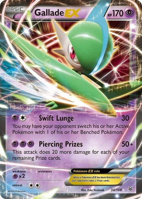 Gallade EX — Roaring Skies