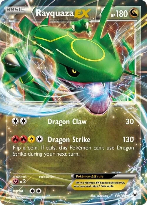 Rayquaza EX — Roaring Skies