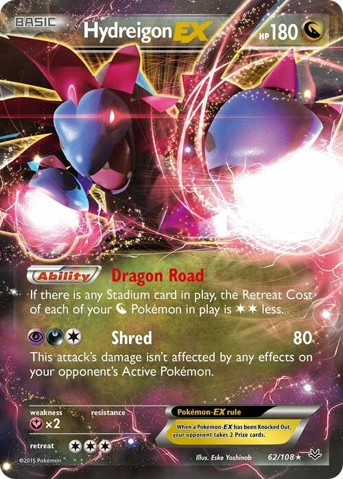 Hydreigon EX — Roaring Skies