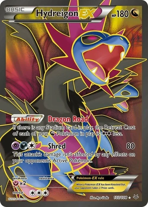 Hydreigon EX — Roaring Skies