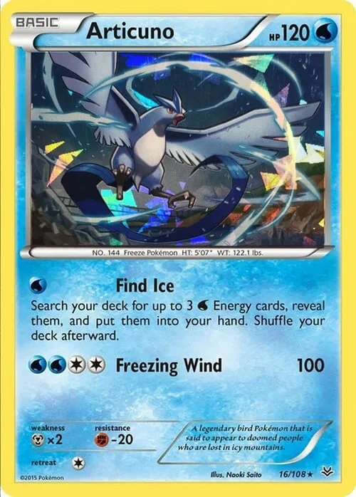 Articuno — Theme Deck & Blisters Exclusives