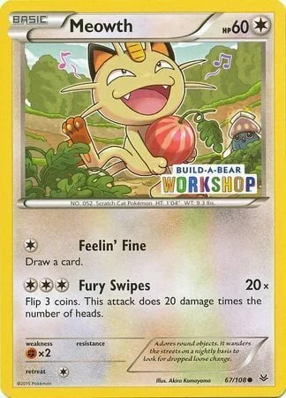 Meowth — Roaring Skies Promos