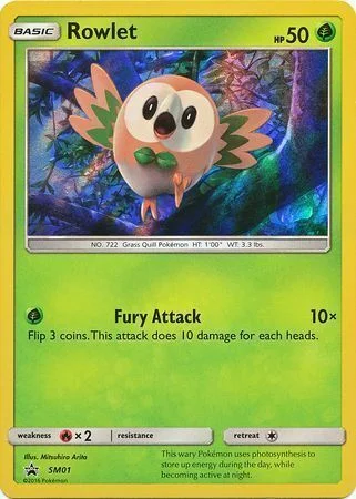 Rowlet — SM Black Star Promos