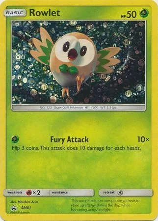 Rowlet — SM Black Star Promos