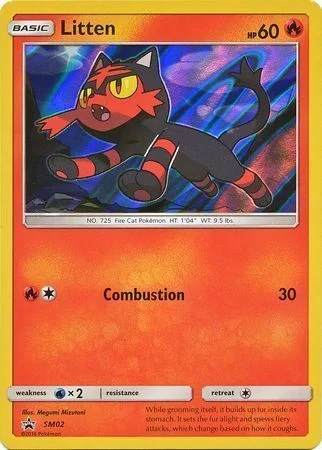 Litten — SM Black Star Promos