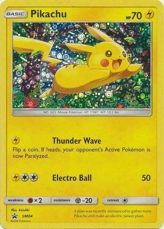 Pikachu — SM Black Star Promos