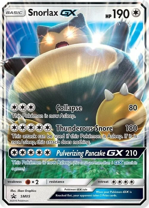 Snorlax GX — SM Black Star Promos