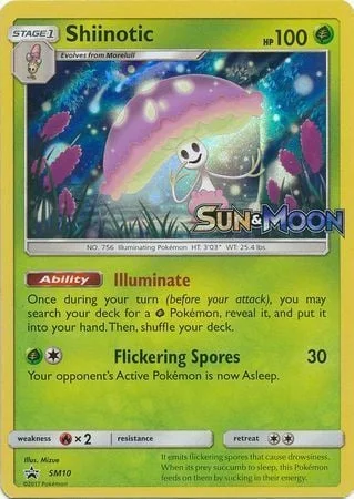 Shiinotic — SM Black Star Promos