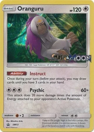 Oranguru — SM Black Star Promos