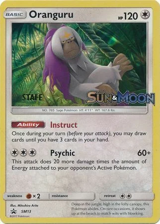 Oranguru — SM Black Star Promos