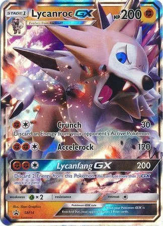 Lycanroc GX — SM Black Star Promos