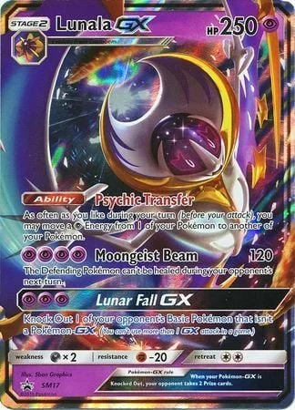 Lunala GX — SM Black Star Promos