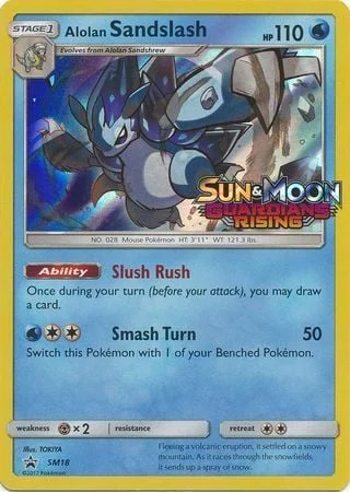 Alolan Sandslash — SM Black Star Promos