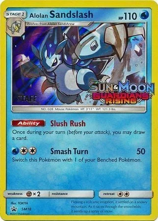 Alolan Sandslash — SM Black Star Promos