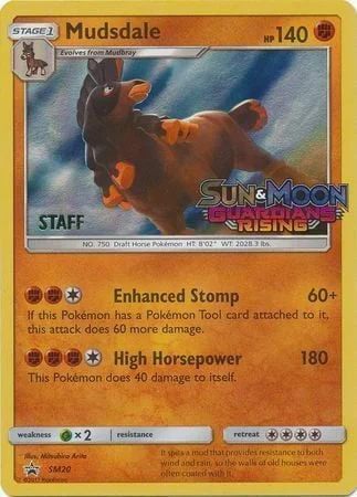 Mudsdale — SM Black Star Promos