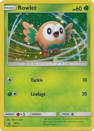 Rowlet — SM Black Star Promos