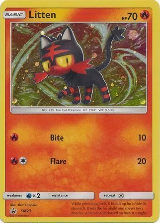 Litten — SM Black Star Promos