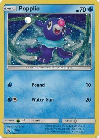 Popplio — SM Black Star Promos
