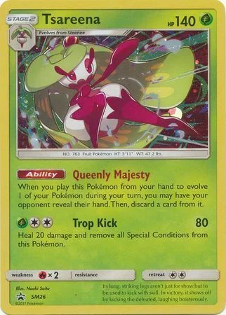 Tsareena — SM Black Star Promos