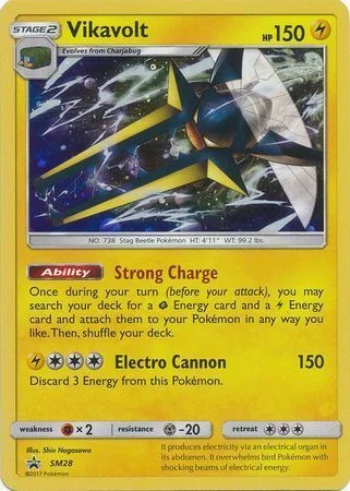 Vikavolt — SM Black Star Promos