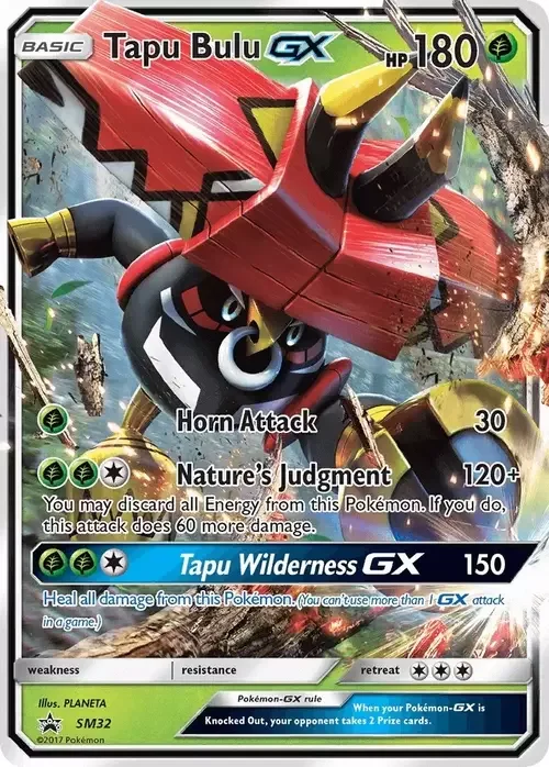 Tapu Bulu GX — SM Black Star Promos