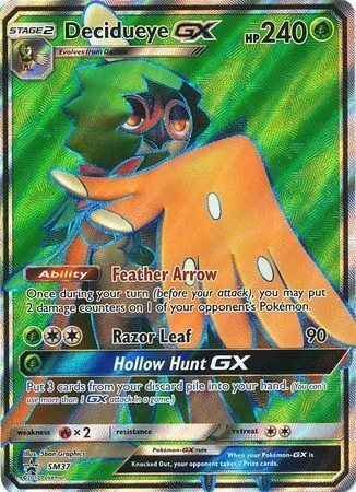 Decidueye GX — SM Black Star Promos