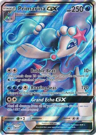 Primarina GX — SM Black Star Promos