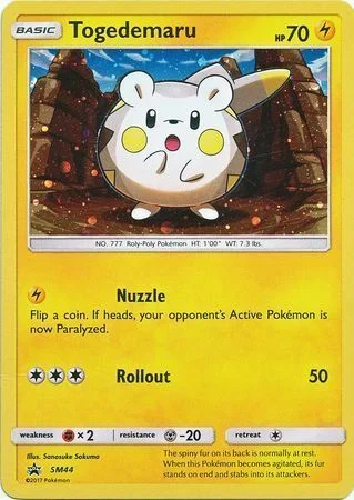 Togedemaru — SM Black Star Promos