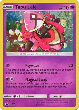Tapu Lele — SM Black Star Promos