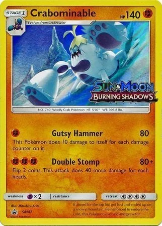 Crabominable — SM Black Star Promos