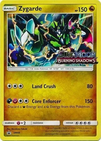 Zygarde — SM Black Star Promos