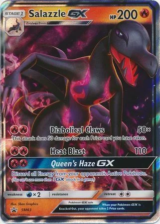 Salazzle GX — SM Black Star Promos