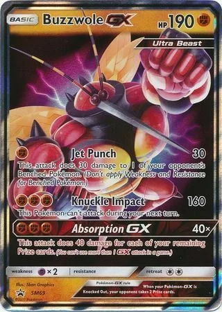 Buzzwole GX — SM Black Star Promos