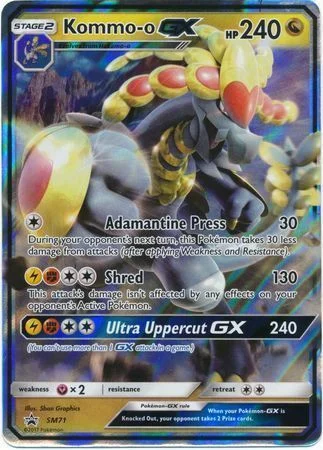 Kommo-o GX — SM Black Star Promos