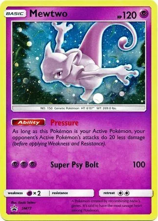 Mewtwo Lv.65 — SM Black Star Promos
