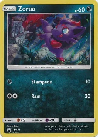 Zorua — SM Black Star Promos