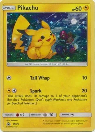 Pikachu — SM Black Star Promos