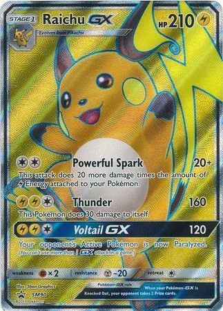 Raichu GX — SM Black Star Promos