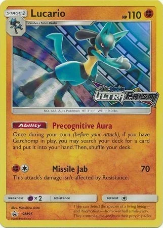 Lucario — SM Black Star Promos