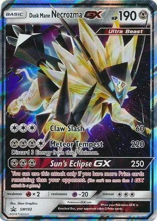 Dusk Mane Necrozma GX — SM Black Star Promos